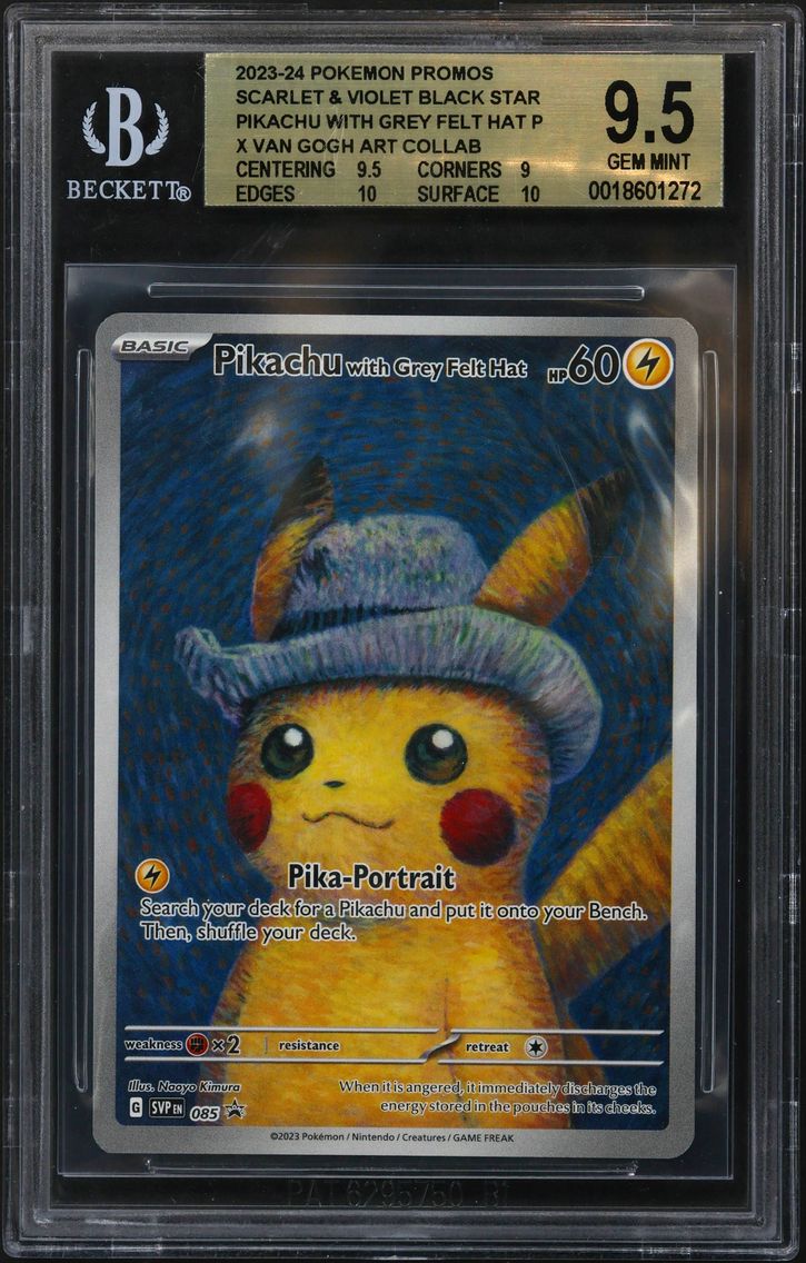 2024 #085 Pikachu with Grey Felt
