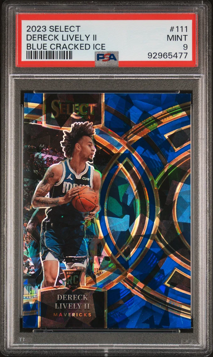 2023 #111 Dereck Lively II PSA 9 Panini Select