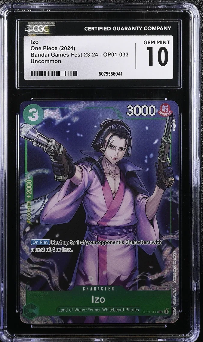2024 #OP01-033 Izo CGC 10 Bandai Card Games Fest 23-24 (Textured Foil) - English