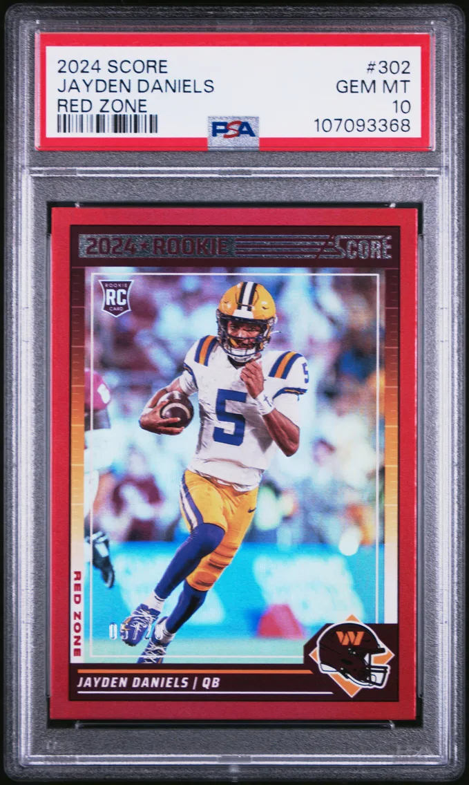 2024 #302 Jayden Daniels PSA 10 