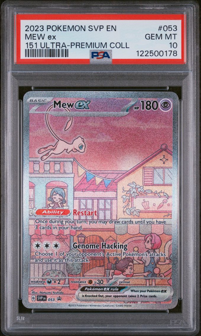 2023 #053 Mew EX PSA 10 Svp EN-S