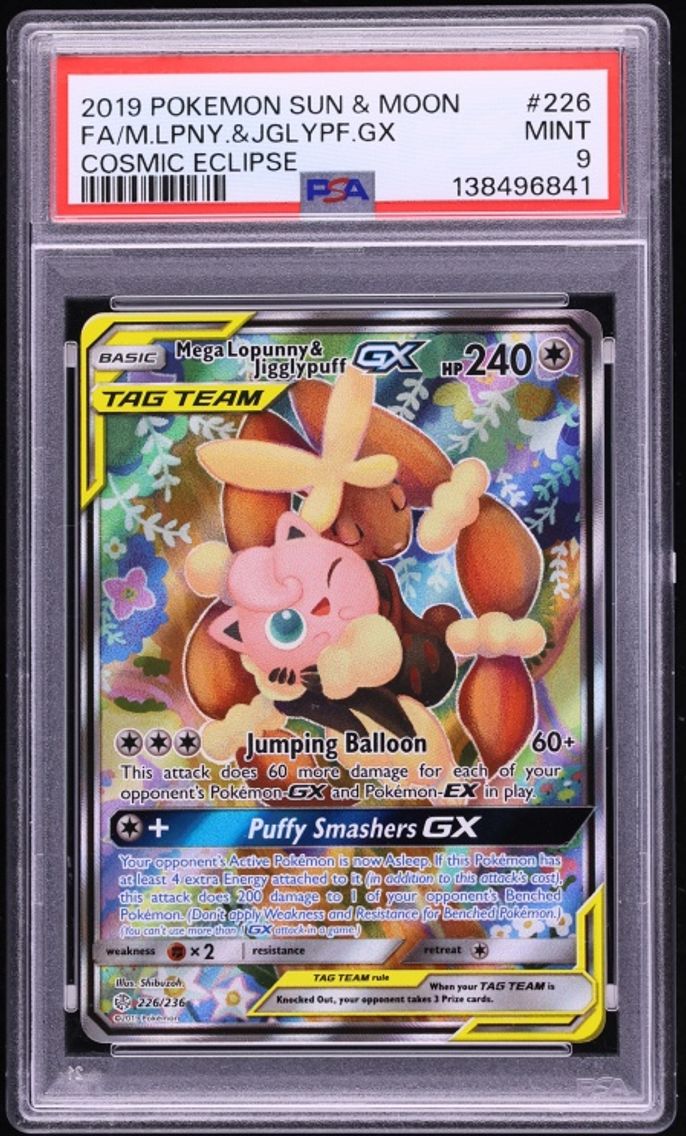 Mega Lopunny & Jigglypuff GX (Alternate Full Art)