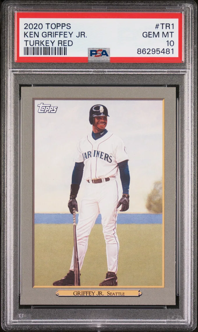 2020 #TR1 Ken Griffey Jr PSA 10 Topps Turkey Red
