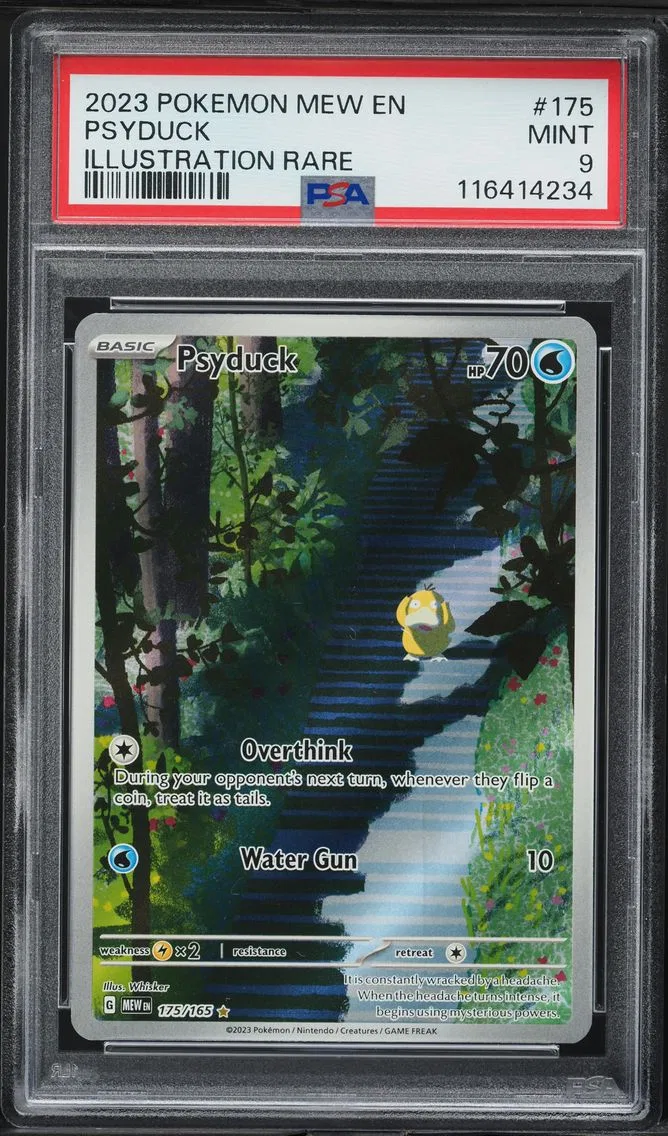 2023 Pokemon Mew EN-151 Psyduck Mew EN-151 #175 PSA 9