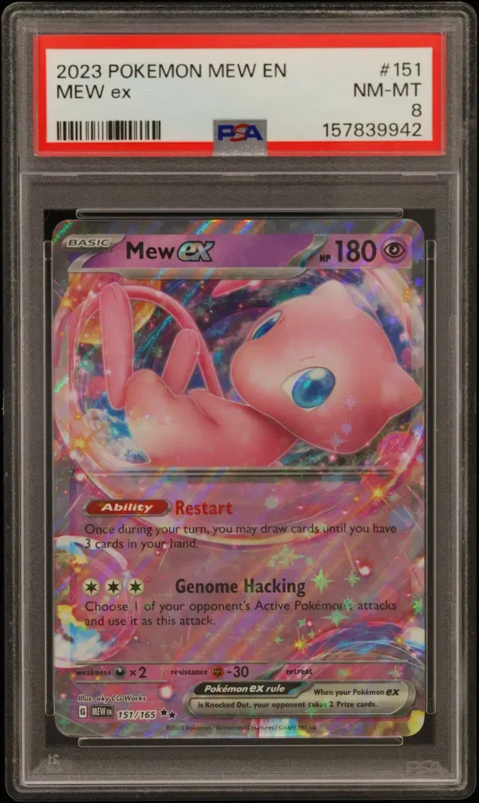 2023 Pokemon Mew EN-151 Mew EX Mew EN-151 #151 PSA 5