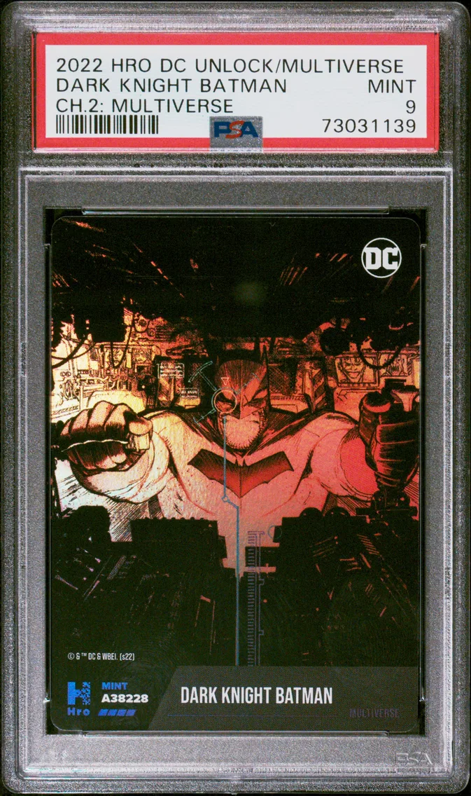 2022 #NA Dark Knight Batman PSA 9 Hro DC Unlock the Multiverse Chapter 2
