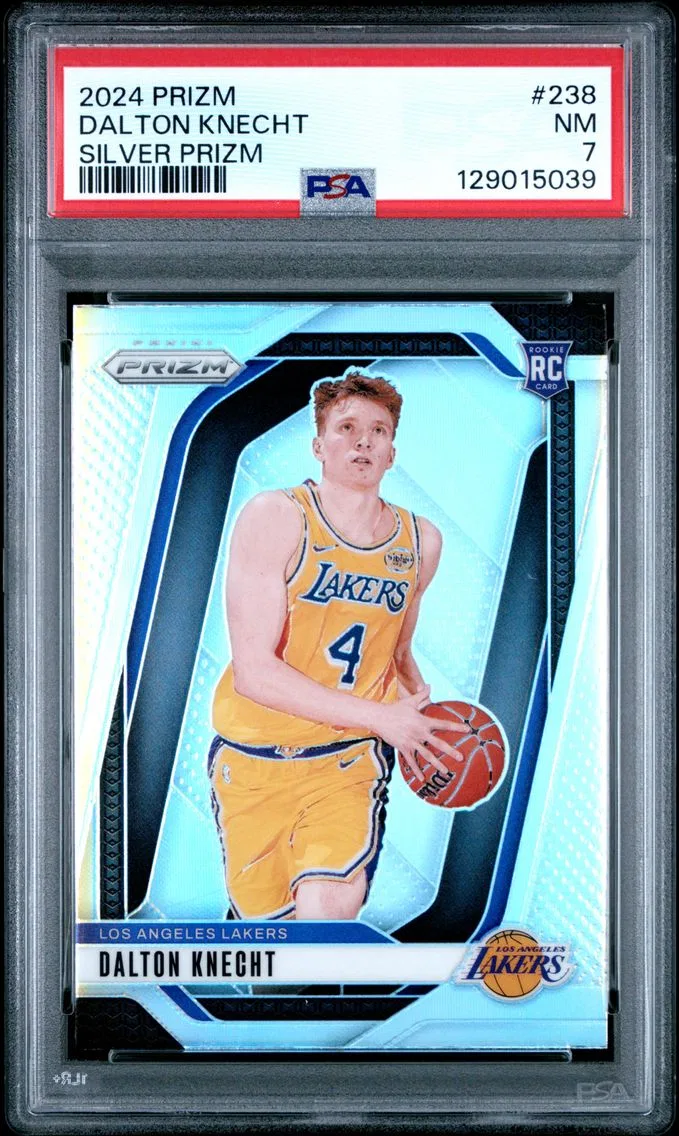 2024 #238 Dalton Knecht PSA 7 Panini Prizm