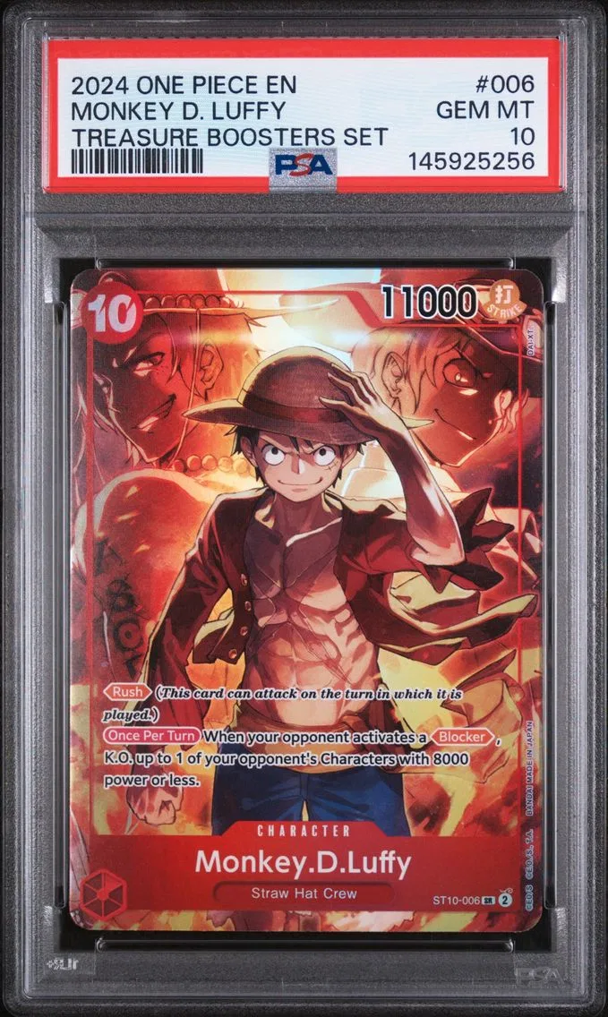 2024 #006 Monkey D. Luffy PSA 10 One Piece Promos