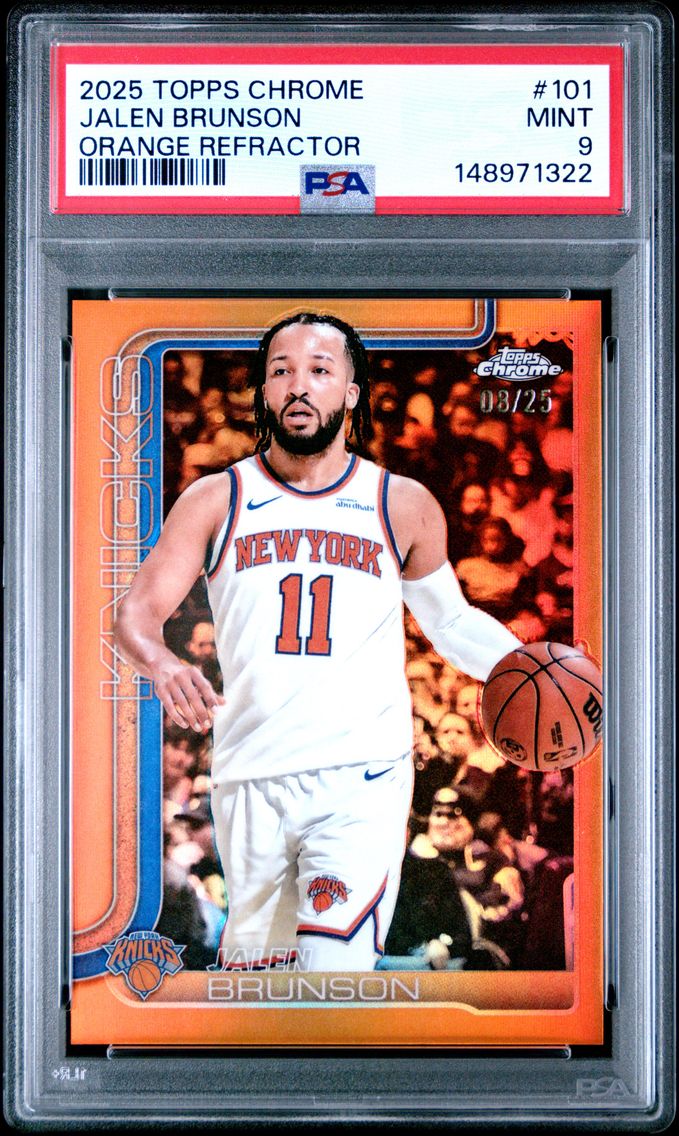 2025 #101 Jalen Brunson PSA 9 To