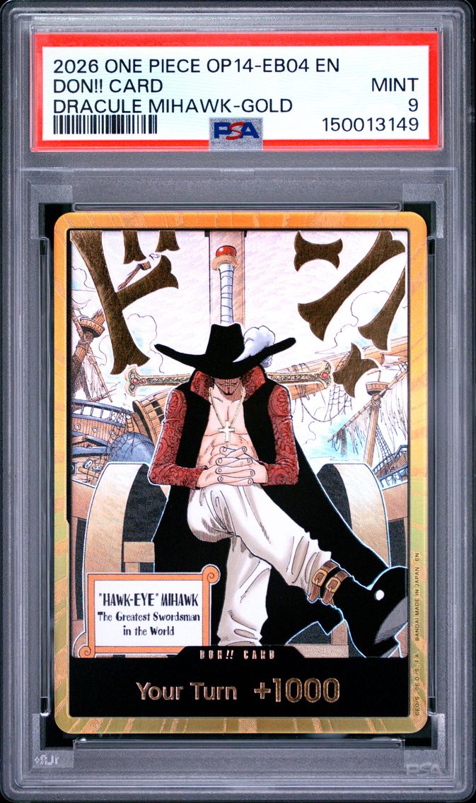 2026 #NA Don!! Card PSA 9 One Piece OP14-EB04-the Azure Sea's Seven