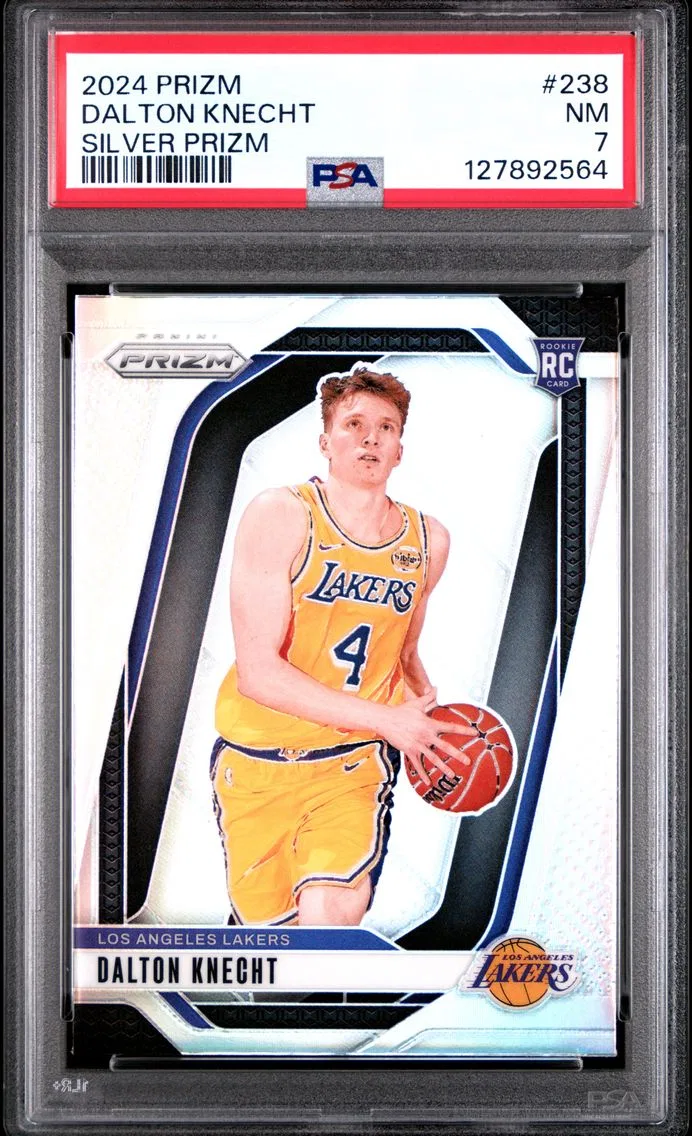 2024 #238 Dalton Knecht PSA 7 Panini Prizm