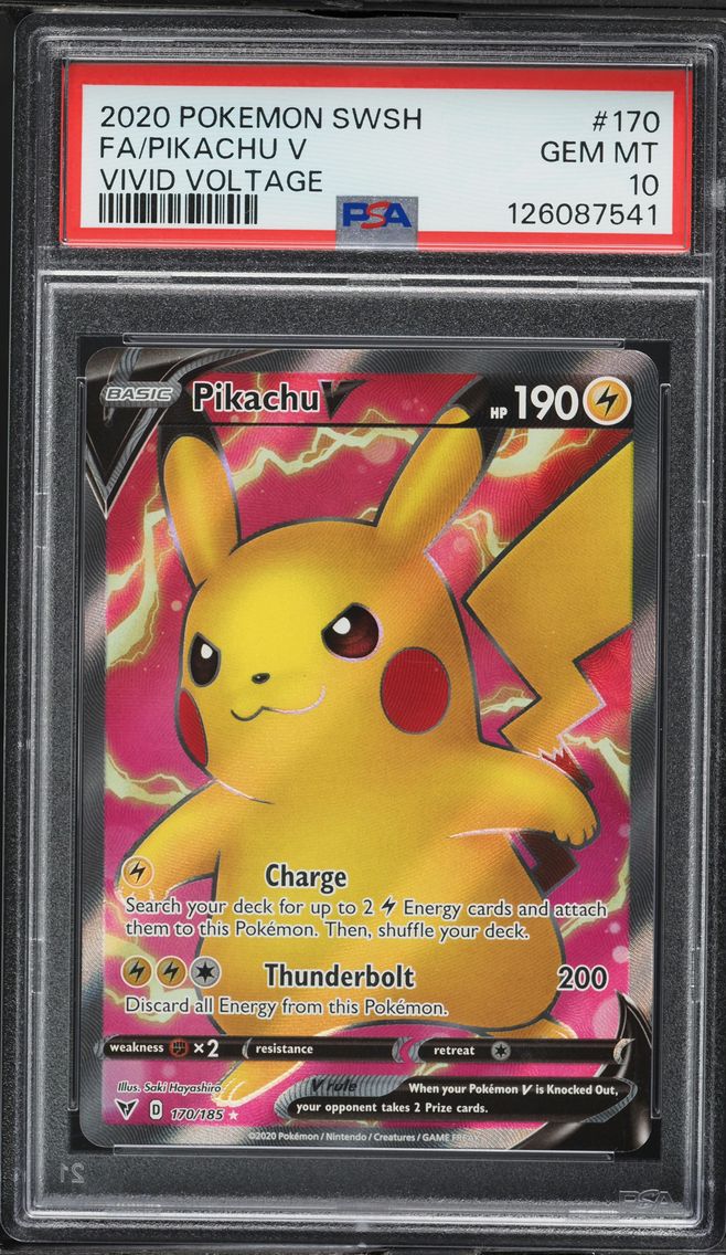 Pikachu V (Full Art)