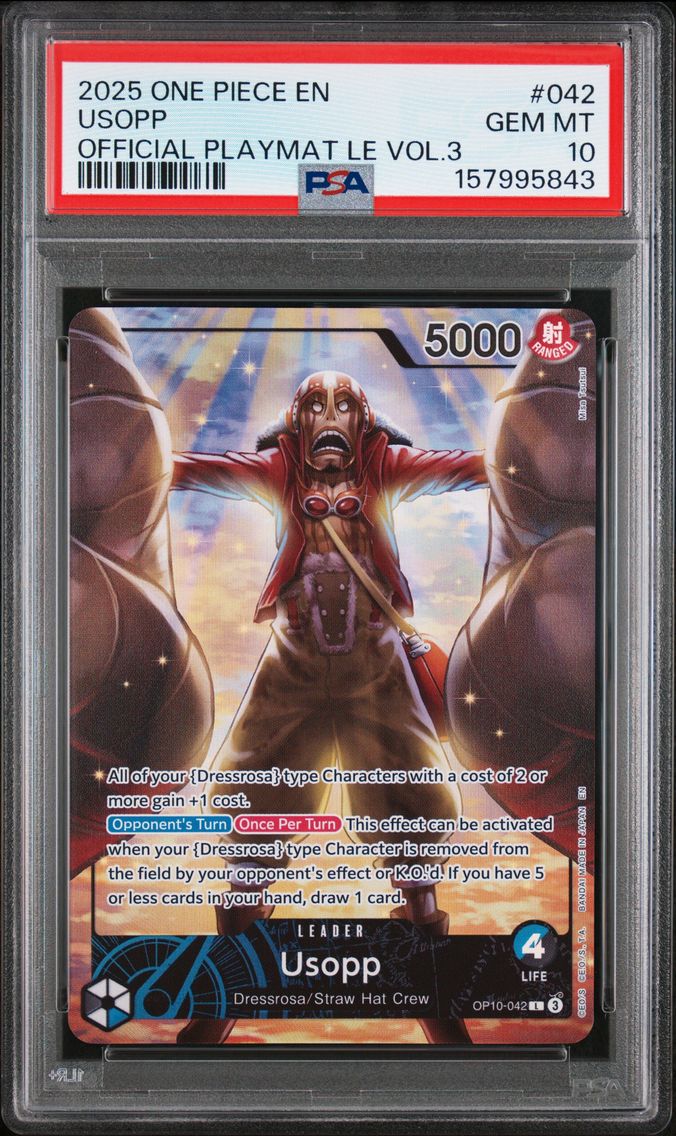 2025 #042 Usopp PSA 10 One Piece