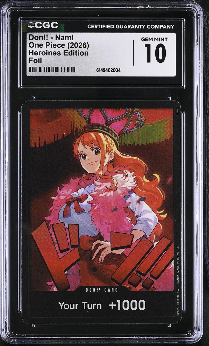 2026 #NA Don!! - Nami CGC 10 Heroines Edition (EB-03) - English