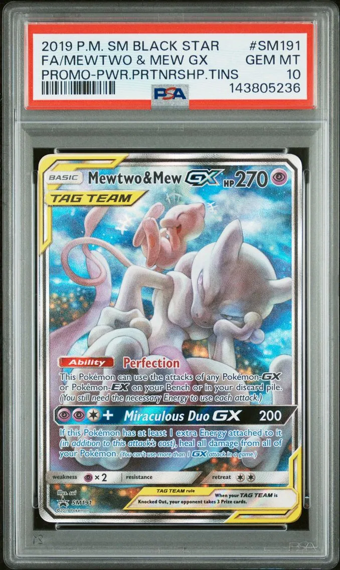 2019 #SM191 Full Art/Mewtwo & Me