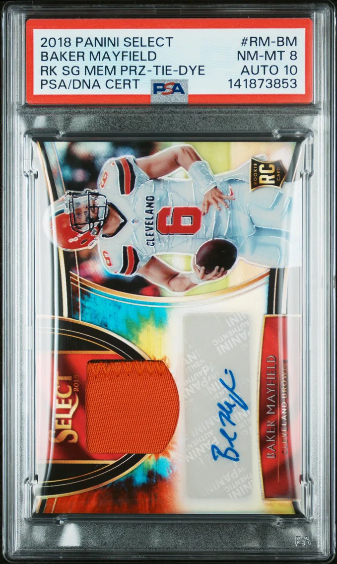 2018 #RM-BM Baker Mayfield PSA 8