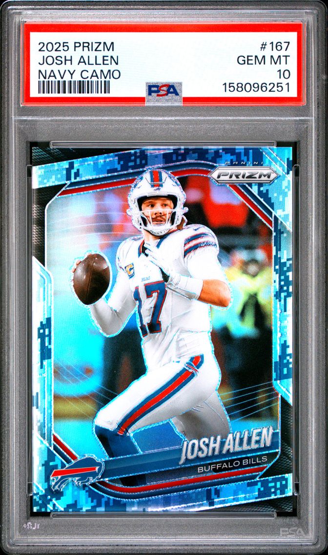 2025 #167 Josh Allen PSA 10 Pani