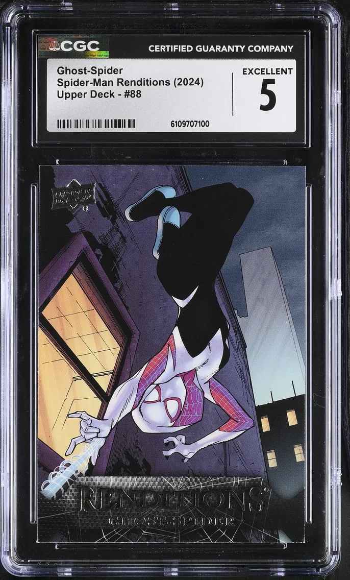 2024 #88 Ghost-Spider CGC 5 Spider-Man Renditions (2024 Upper Deck) - English