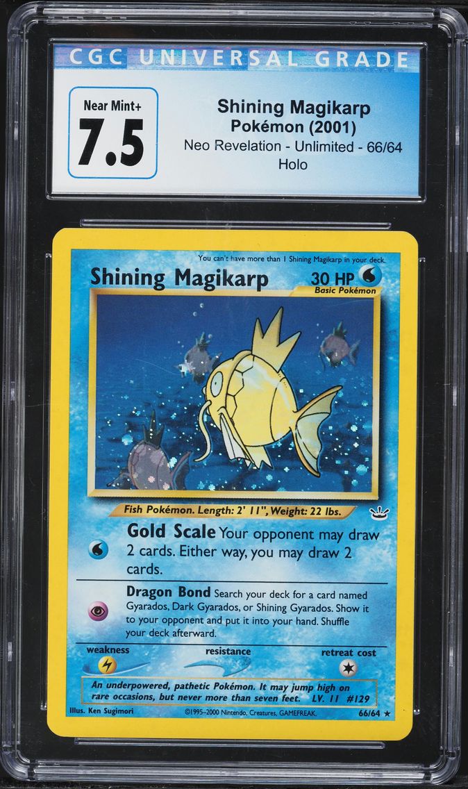 2001 #66 Shining Magikarp-Holo C