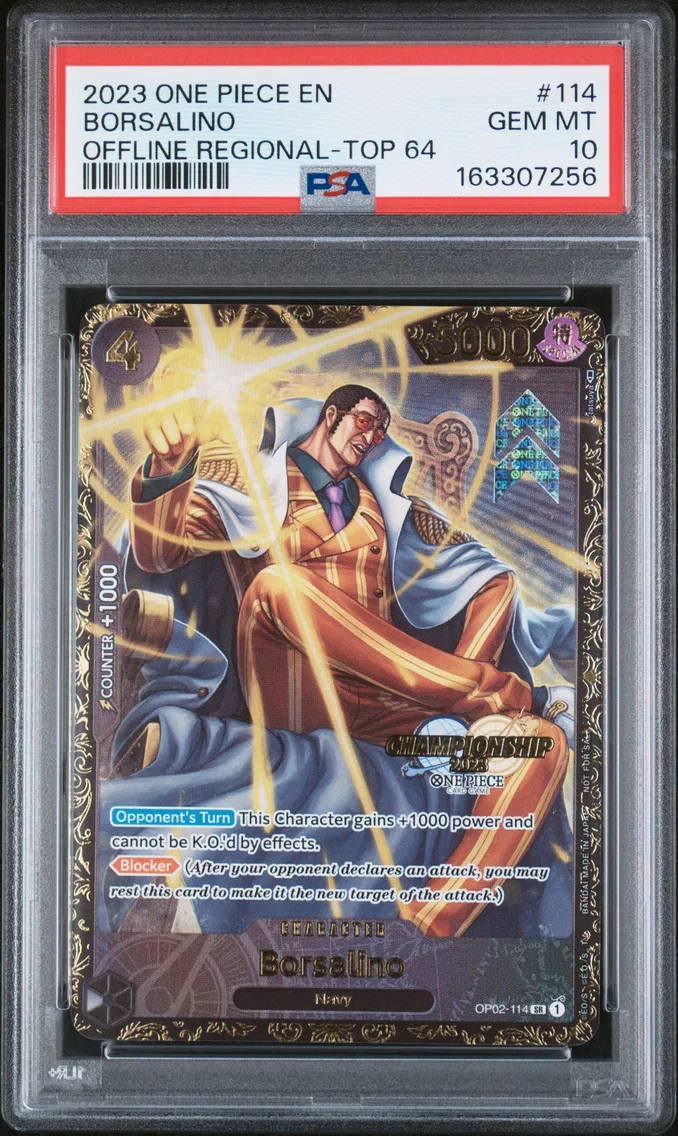 2023 #114 Borsalino PSA 10 One Piece Promos