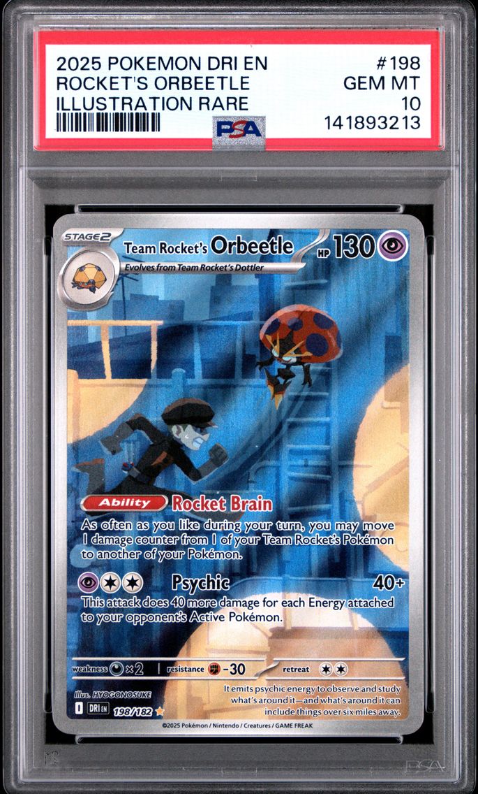 Team Rocket's Orbeetle - 198/182