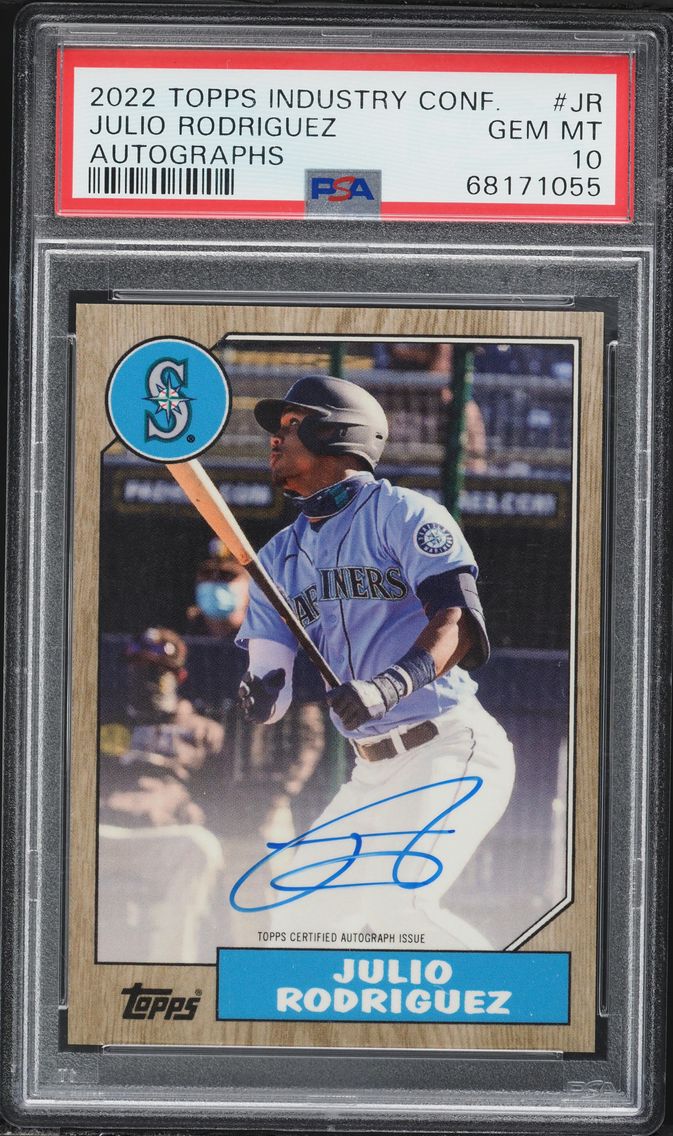 2022 #JR Julio Rodriguez PSA 10