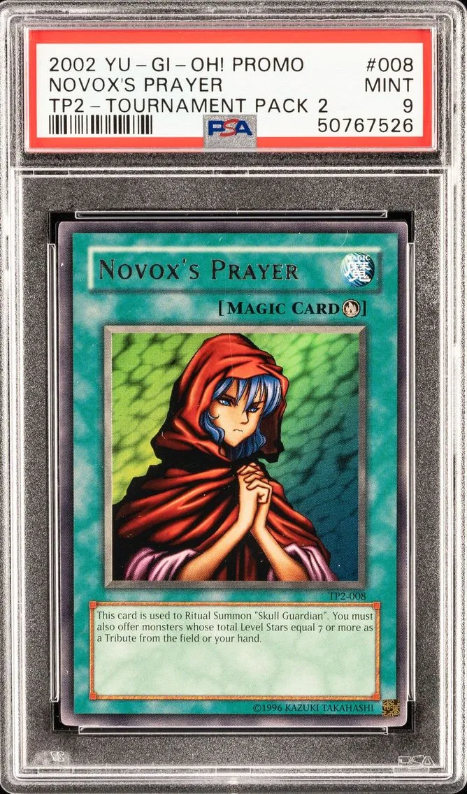 NOVOX'S PRAYER TP2-008 TOURNAMENT PACK 2 2002 PSA 9