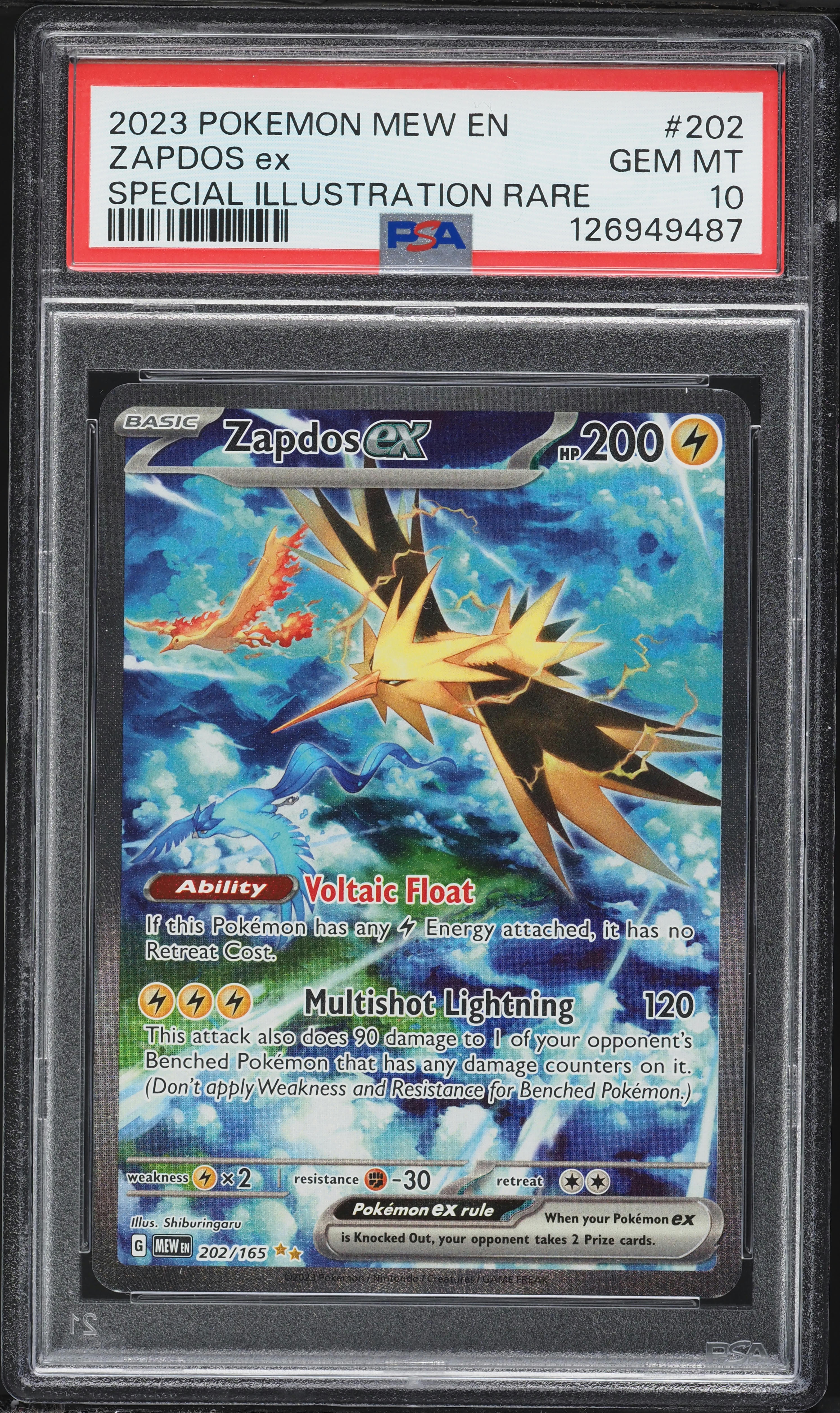 Zapdos EX