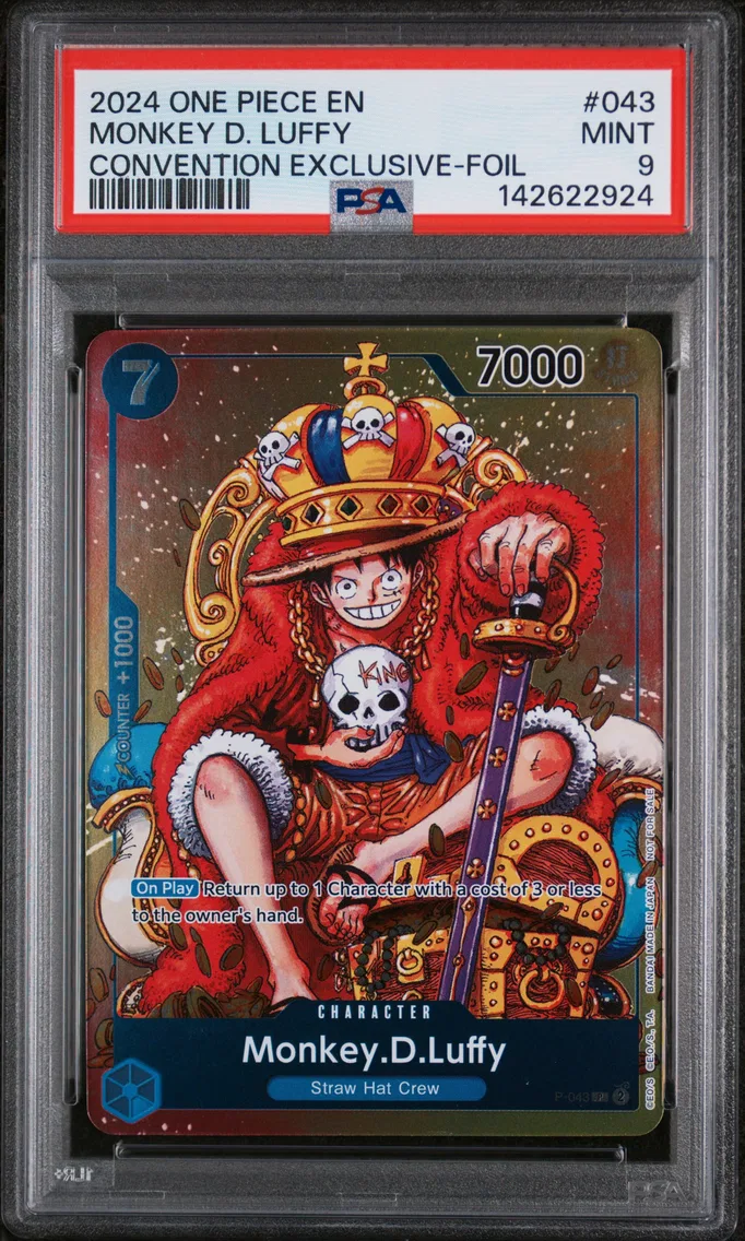 2024 #043 Monkey D. Luffy PSA 9 One Piece Promos