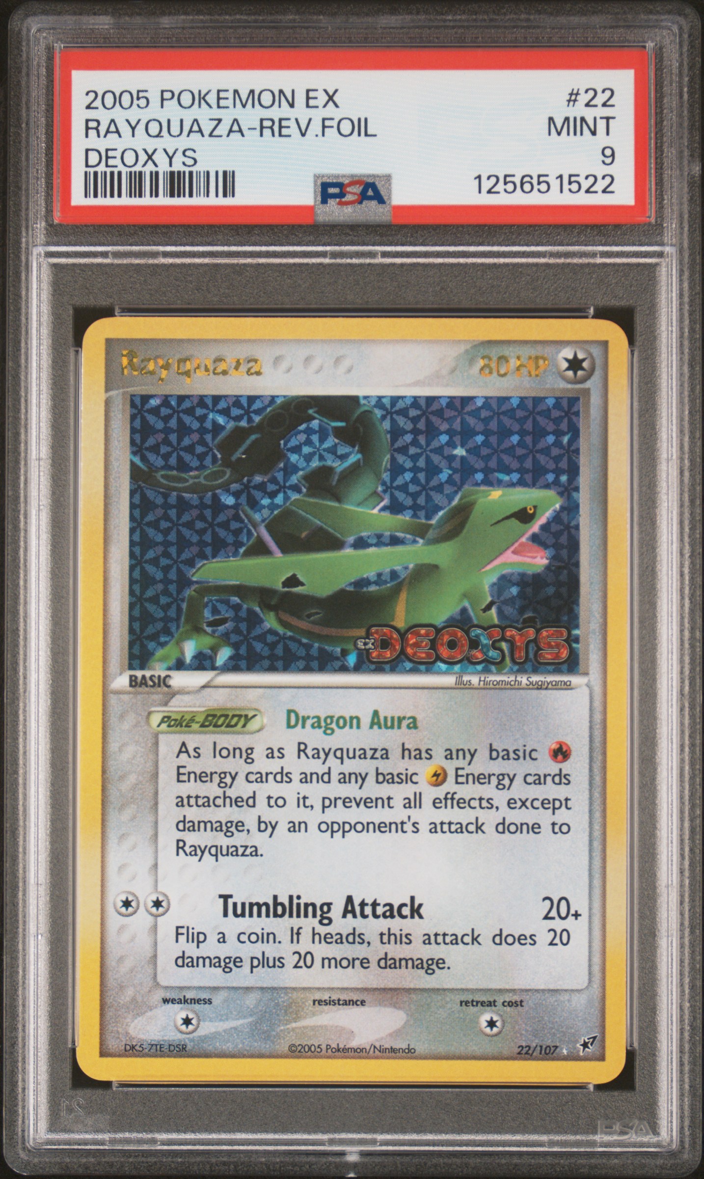 Rayquaza-Reverse Foil