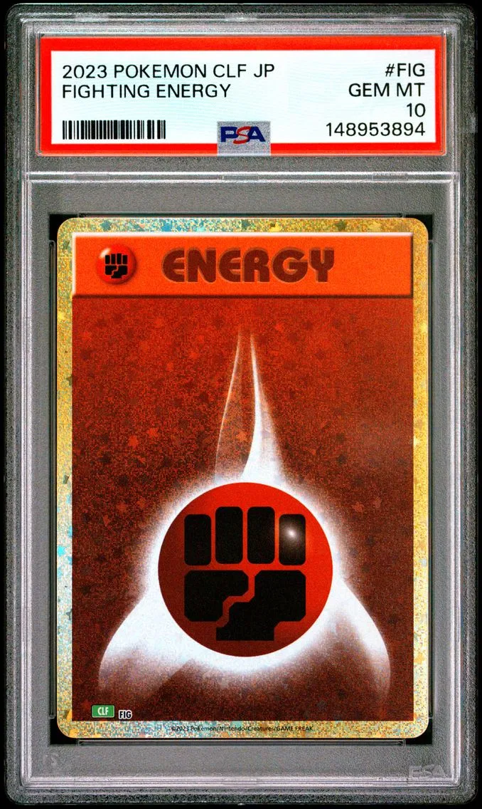 2023 #FIG Fighting Energy PSA 10 Japanese Clf-Trading Card Game Classic Venusaur & Lugia EX Deck