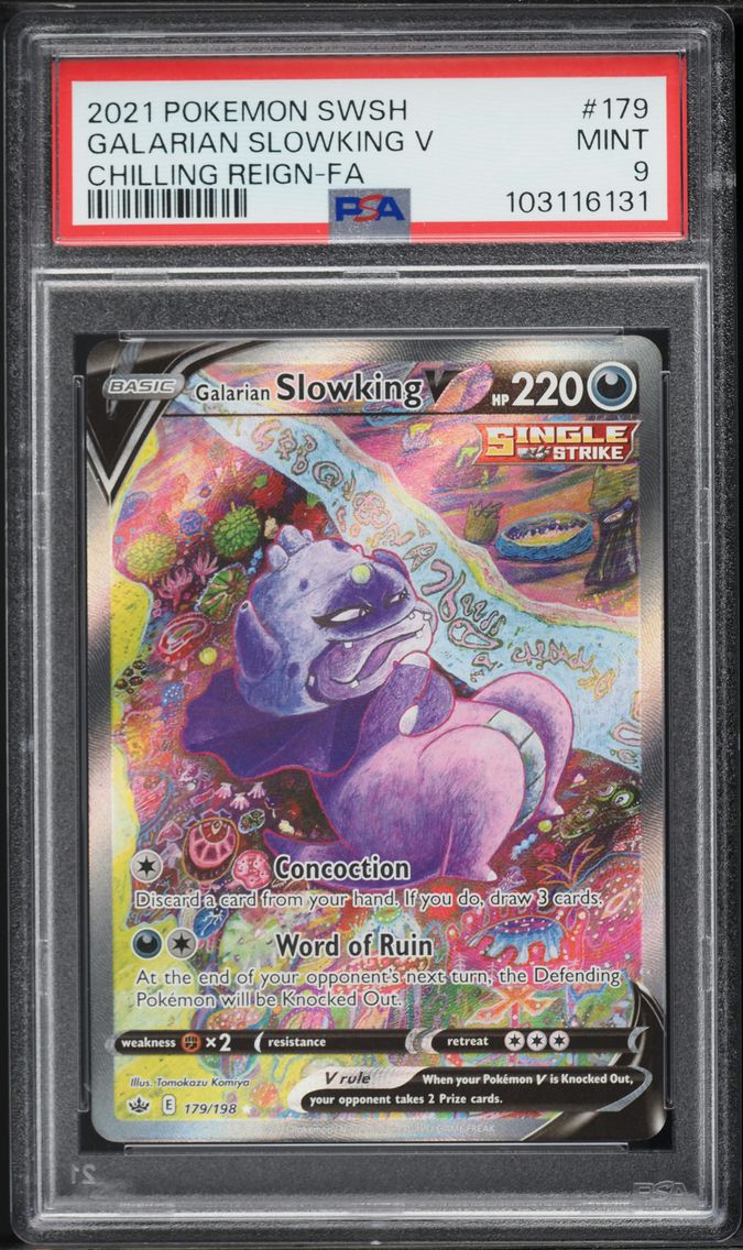 2021 #179 Full Art/Galarian Slow