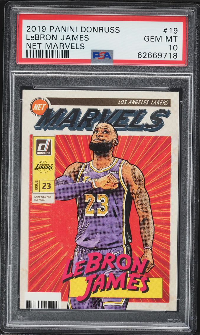 2019 #19 LeBron James PSA 10 Pan