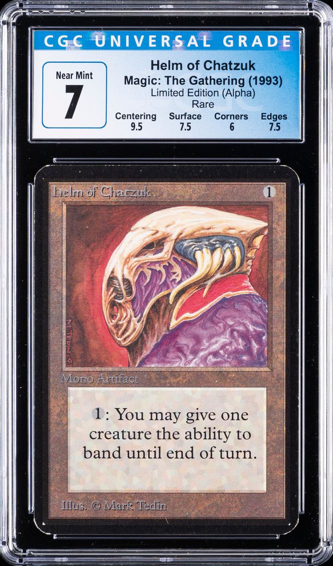 1993 HELM OF CHATZUK CGC 7 MAGIC