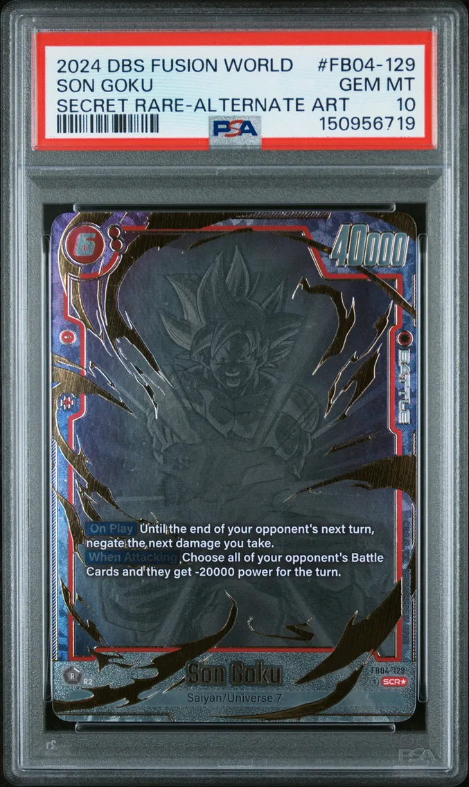 2024 #FB04-129 Son Goku PSA 10 Dragon Ball Super Card Game Fusion World Ultra Limit