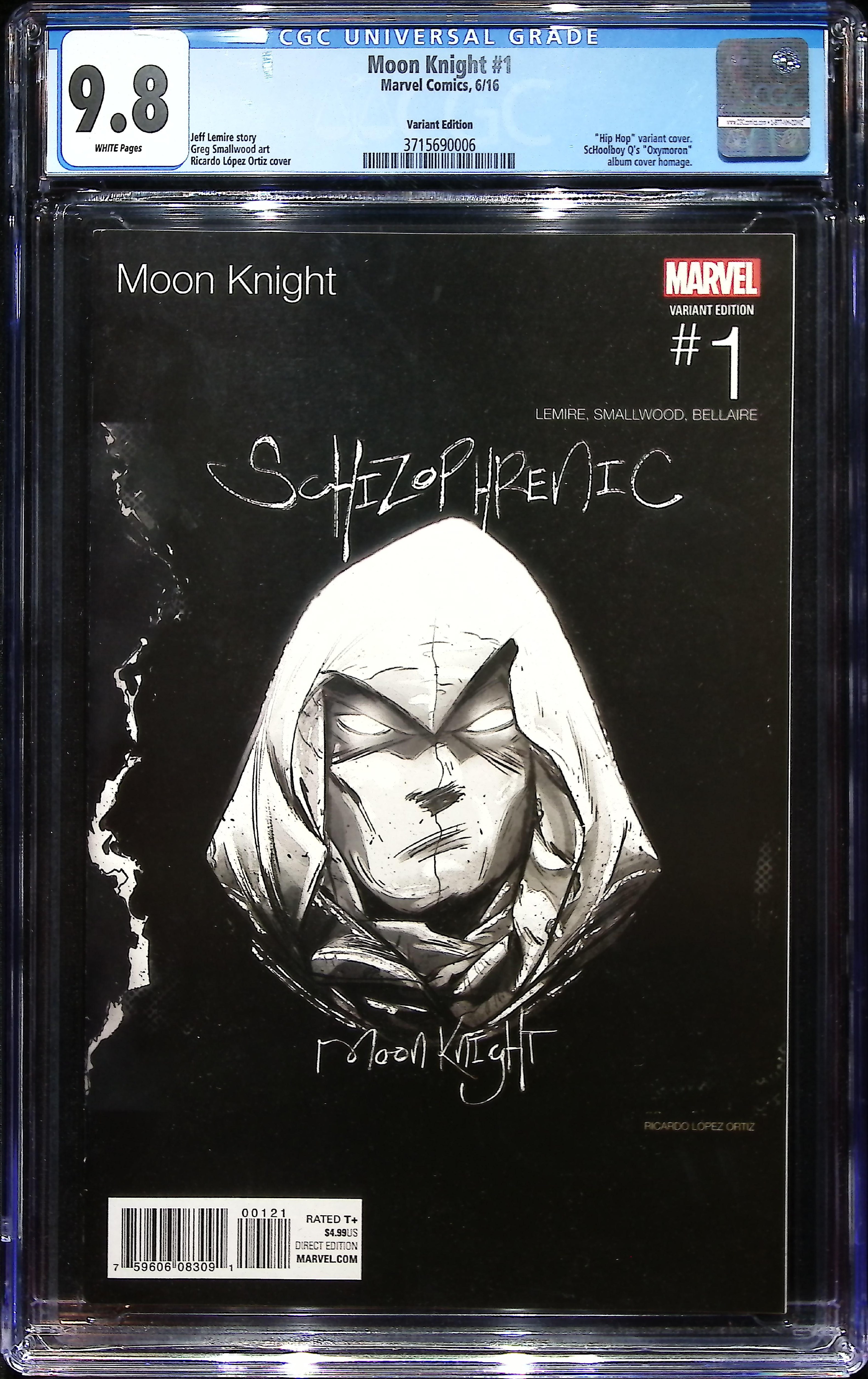 2016 Moon Knight #1 CGC 9.8 Marvel Comics