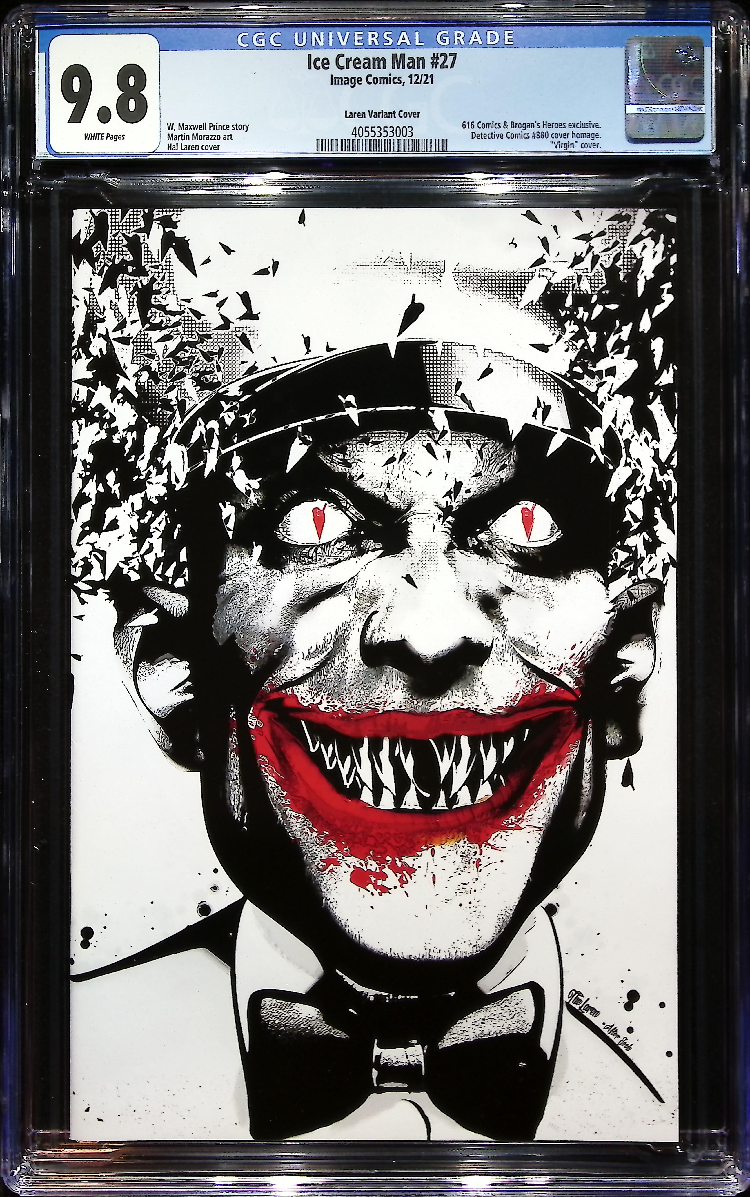2021 Ice Cream Man #27 CGC 9.8 Image Comics