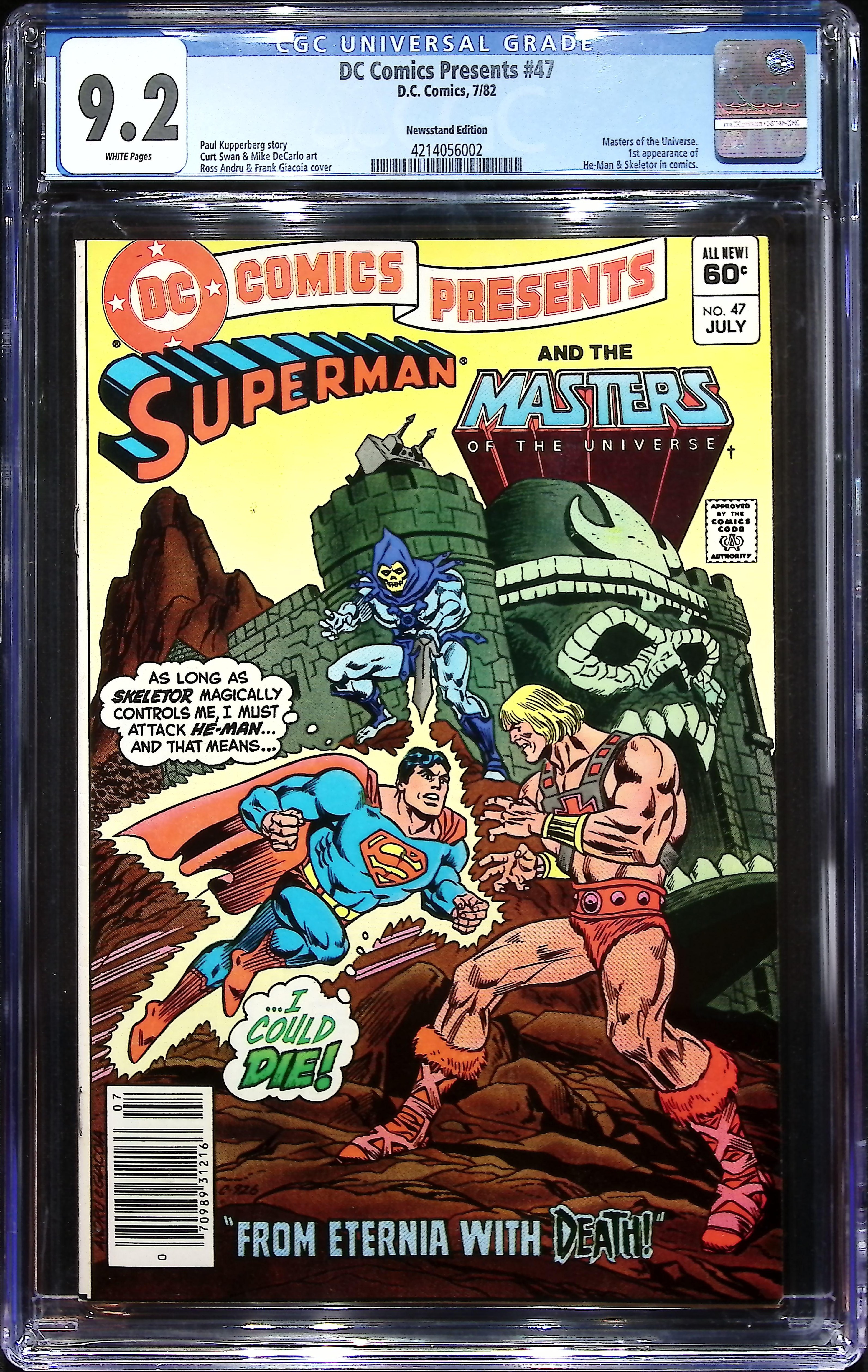 1982 DC Comics Presents #47 CGC 9.2 DC Comics