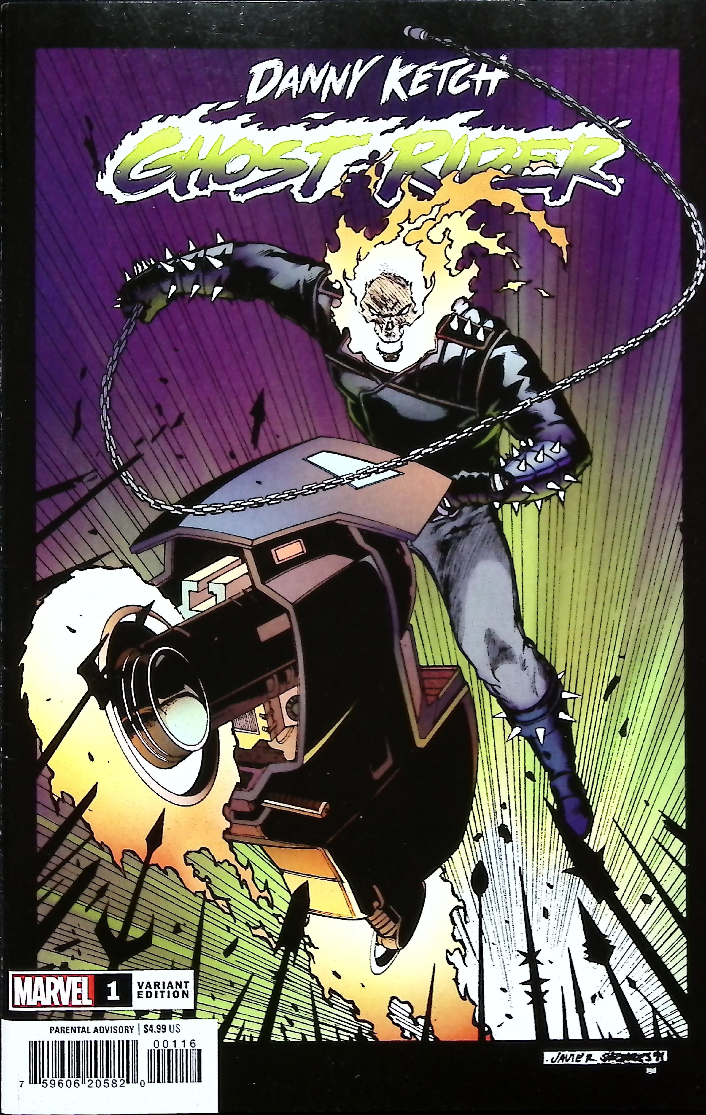 1990 Ghost Rider: Danny Ketch (2nd Series) #1/D Marvel Comics