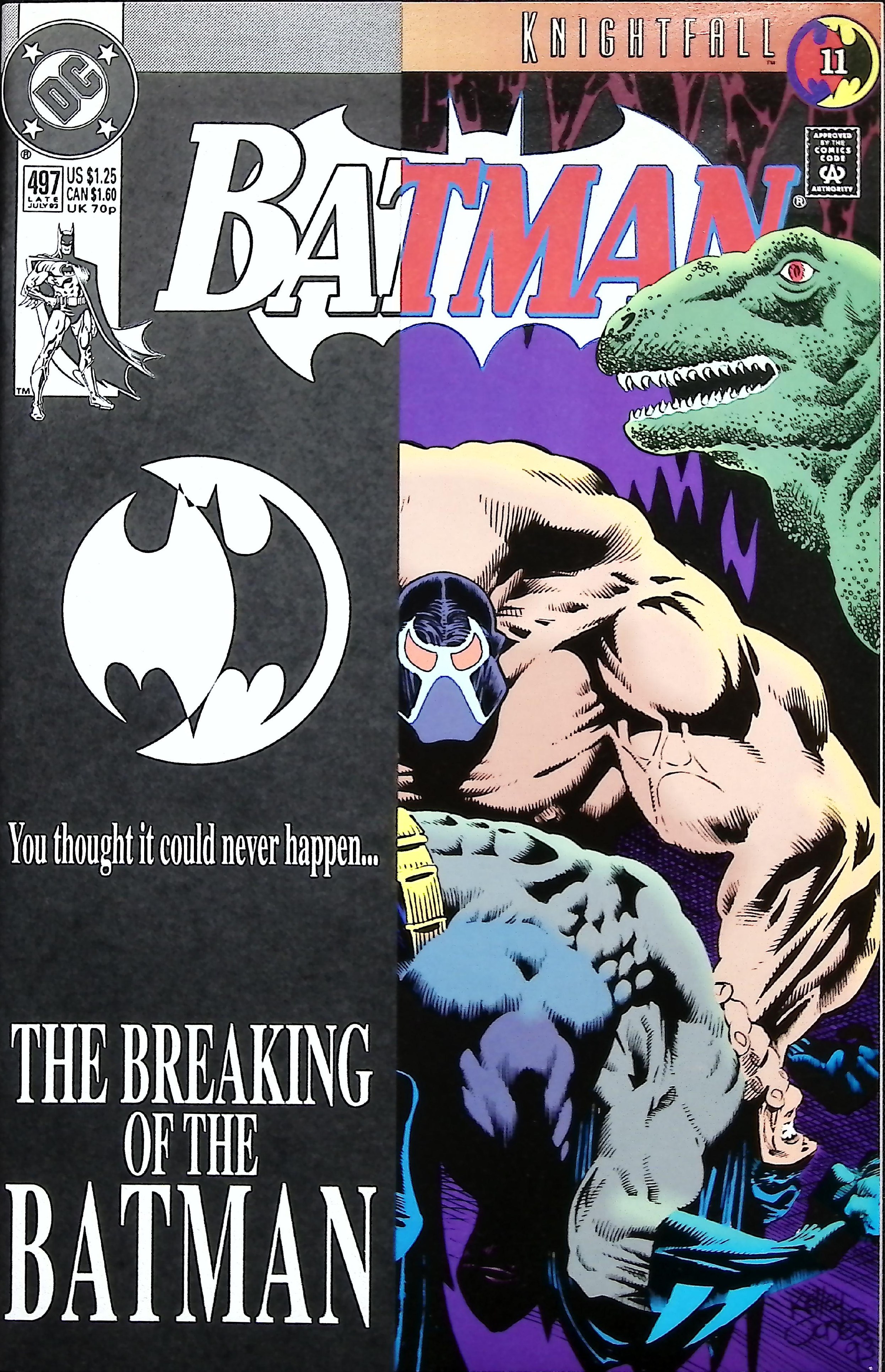 1993 Batman #497 DC Comics