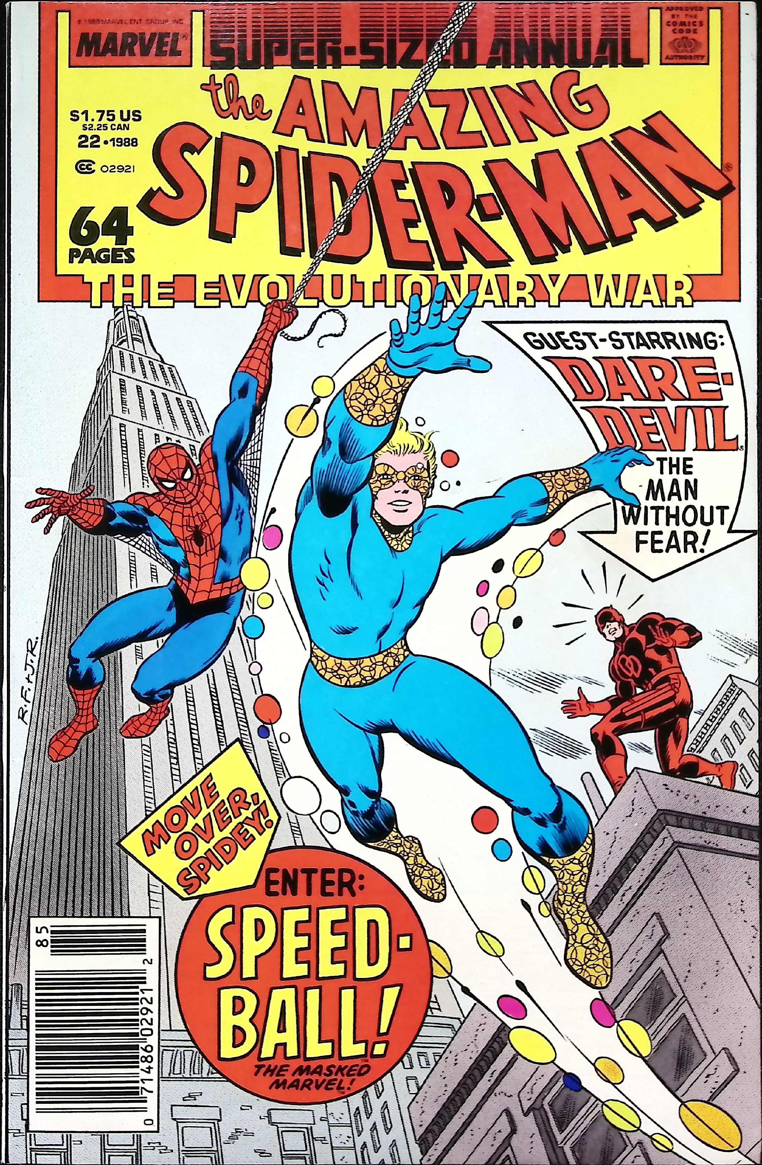 1988 Amazing Spider-Man, The #Anl 22/NS Marvel Comics