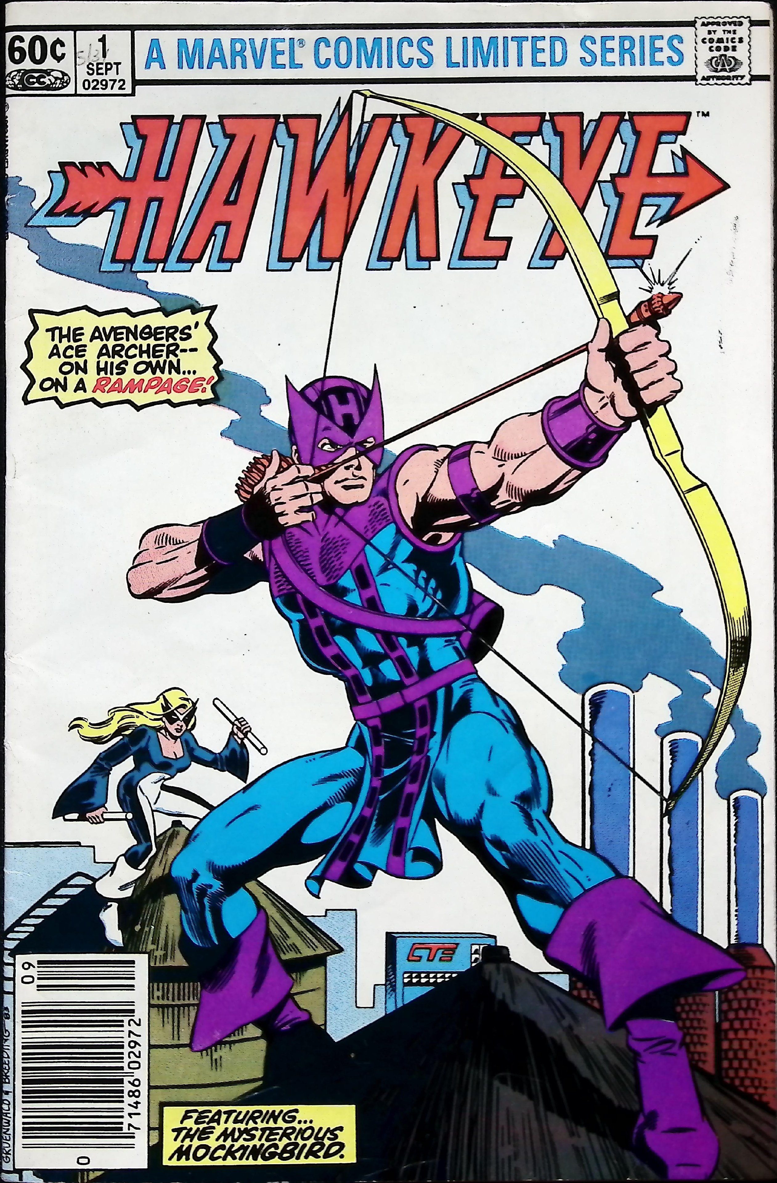 1983 Hawkeye (1st Series) #1/NS Marvel Comics