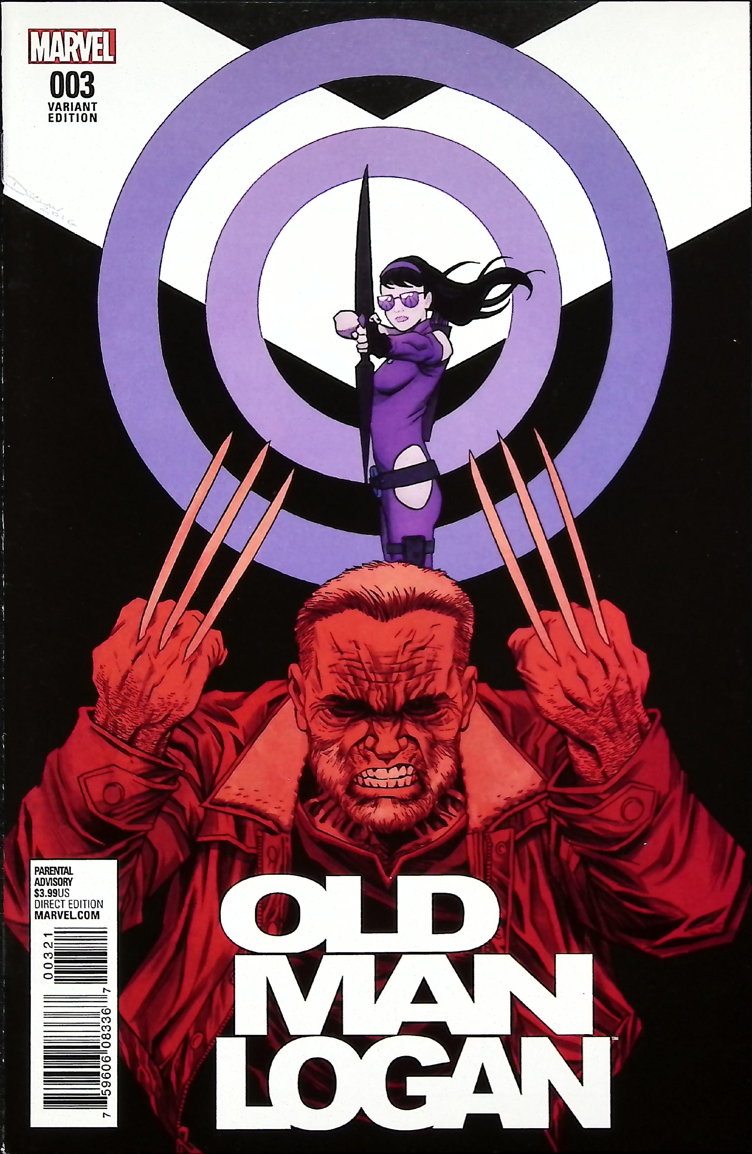 2016 Old Man Logan (2nd Series) #3/B Marvel Comics