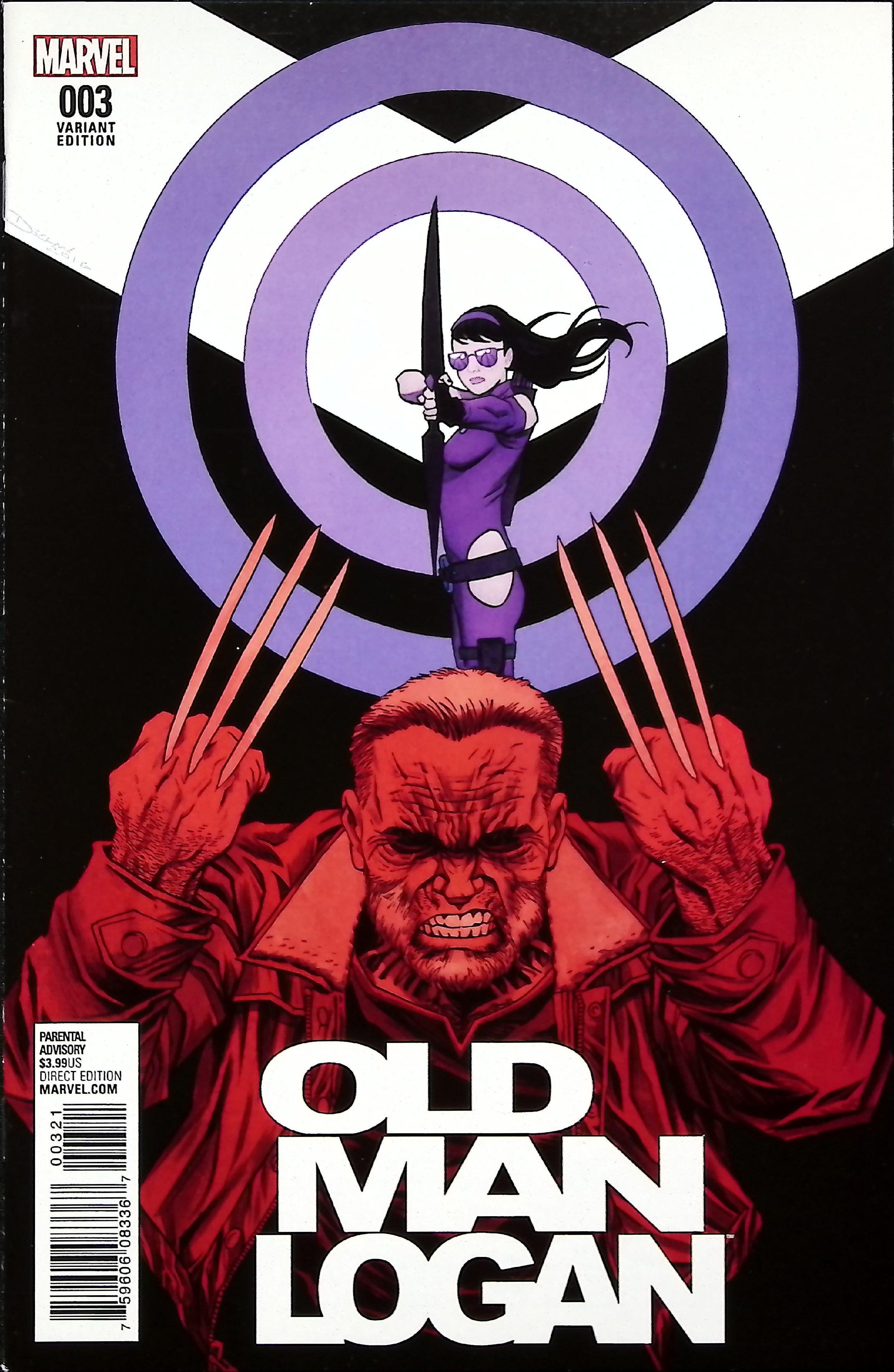 2016 Old Man Logan (2nd Series) #3/B Marvel Comics
