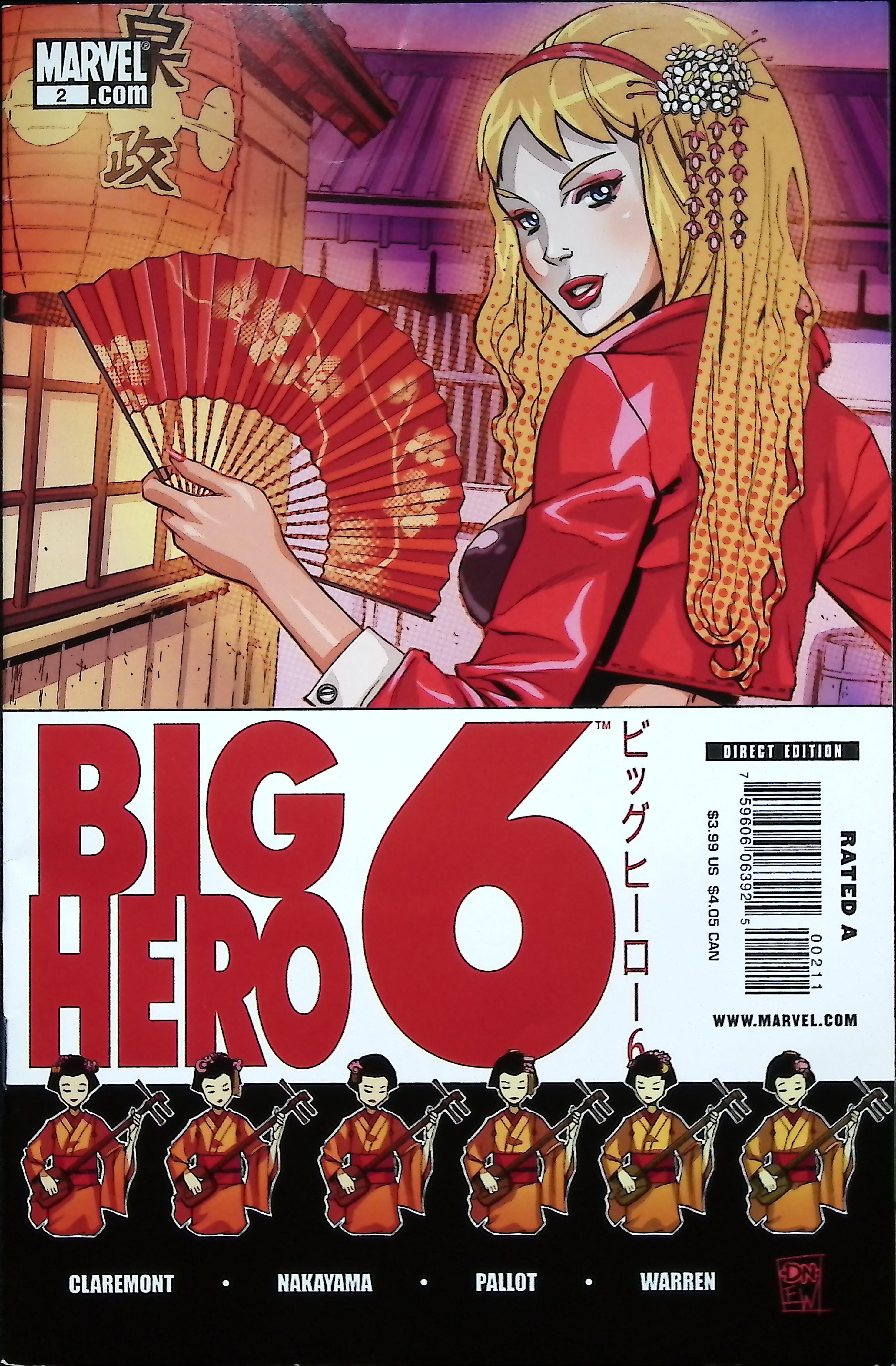 2008 Big Hero 6 #2 Marvel Comics