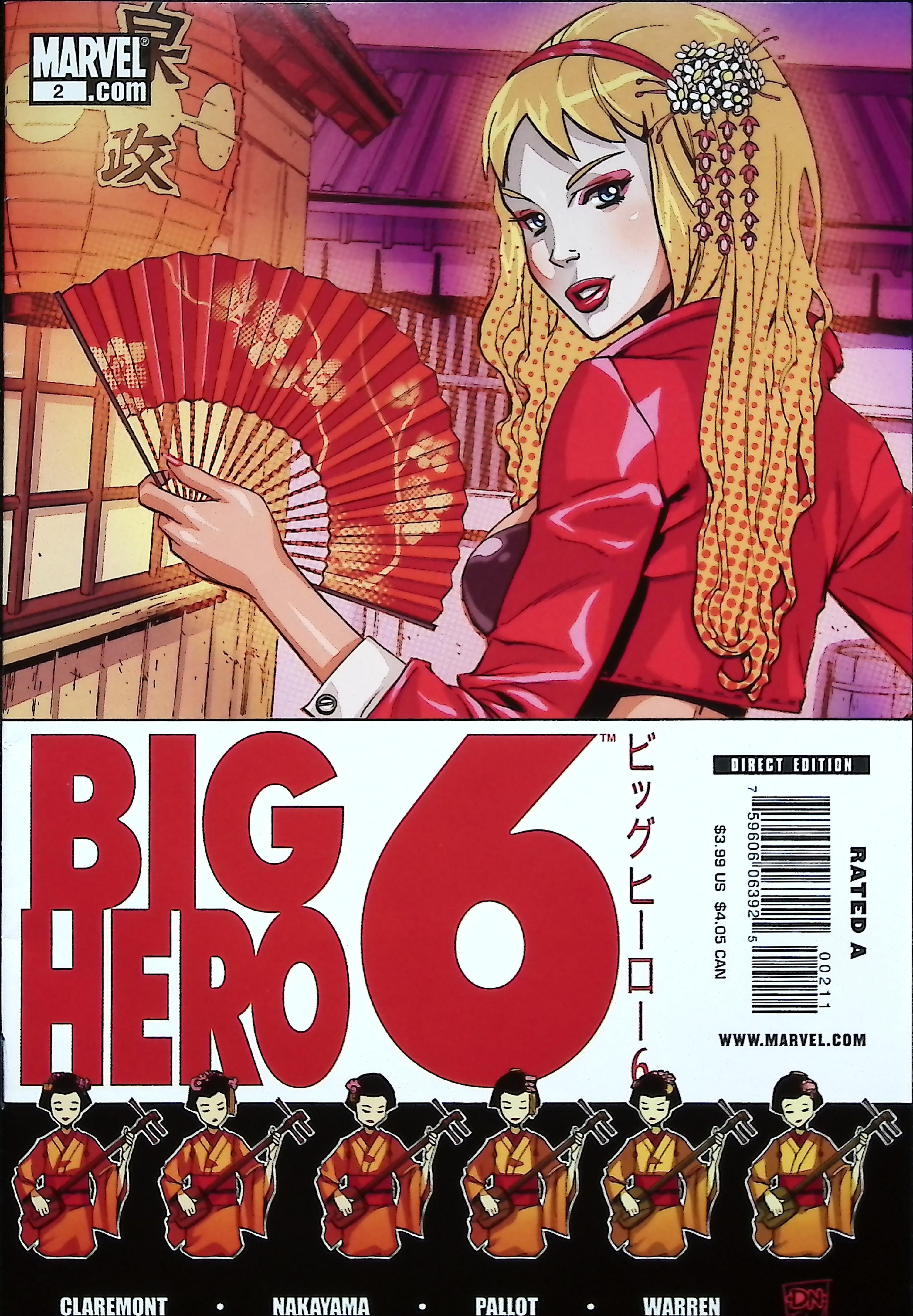 2008 Big Hero 6 #2 Marvel Comics