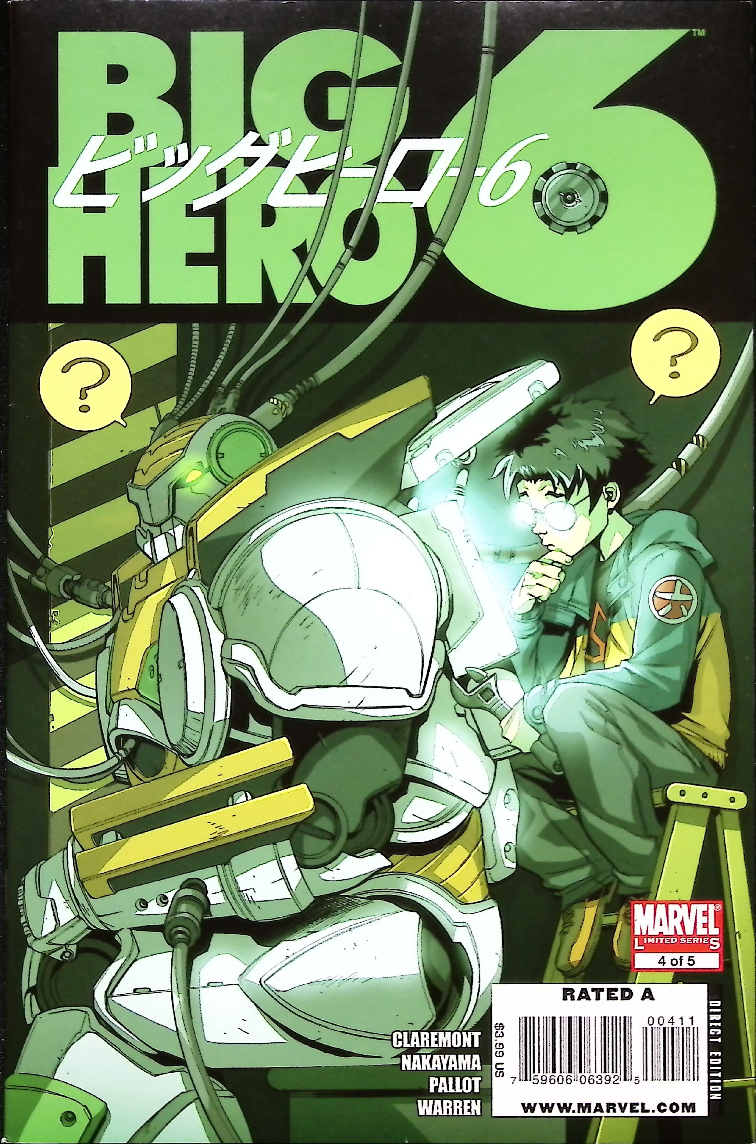 2009 Big Hero 6 #4 Marvel Comics