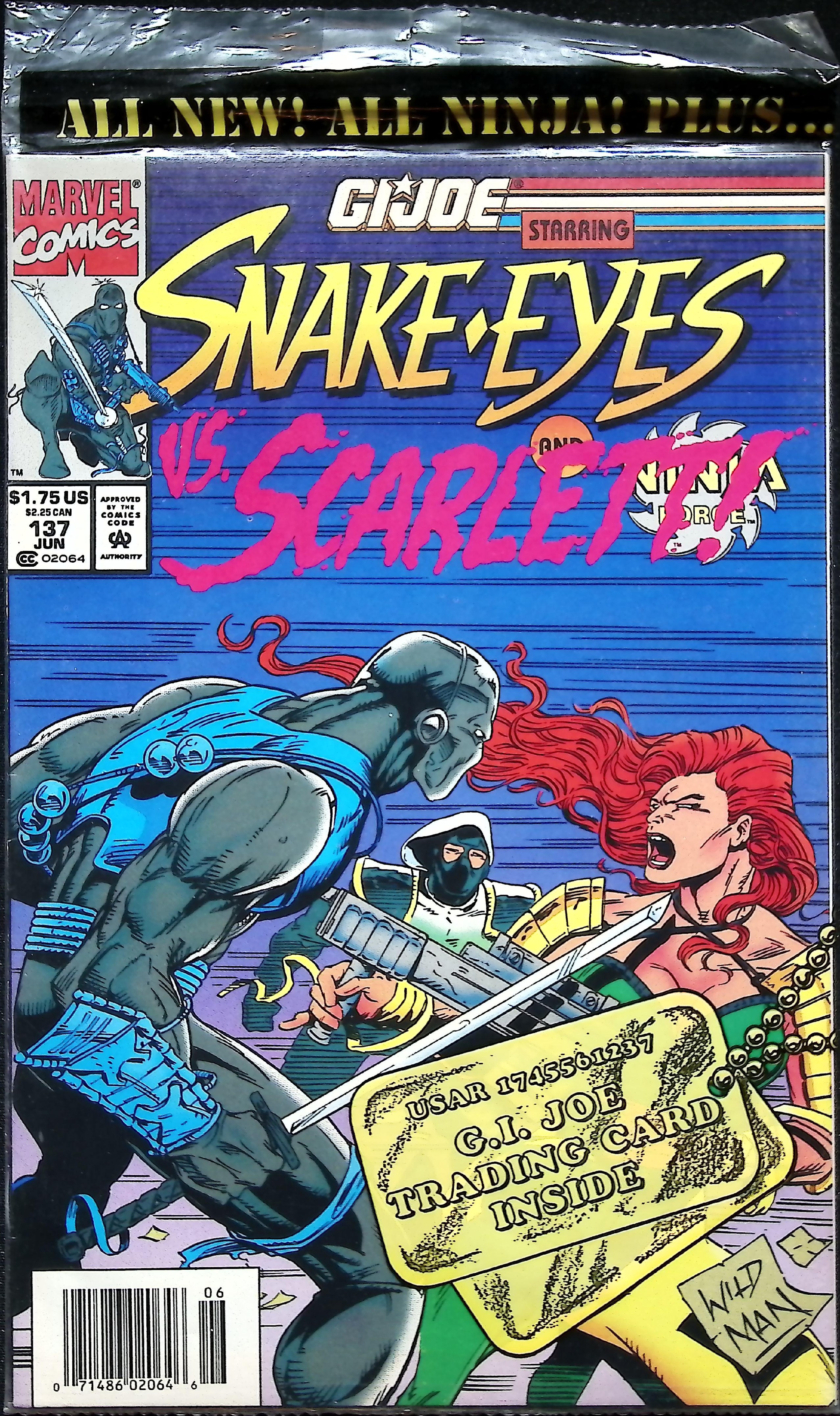 1993 G.I. Joe, a Real American Hero #137/NS Marvel Comics