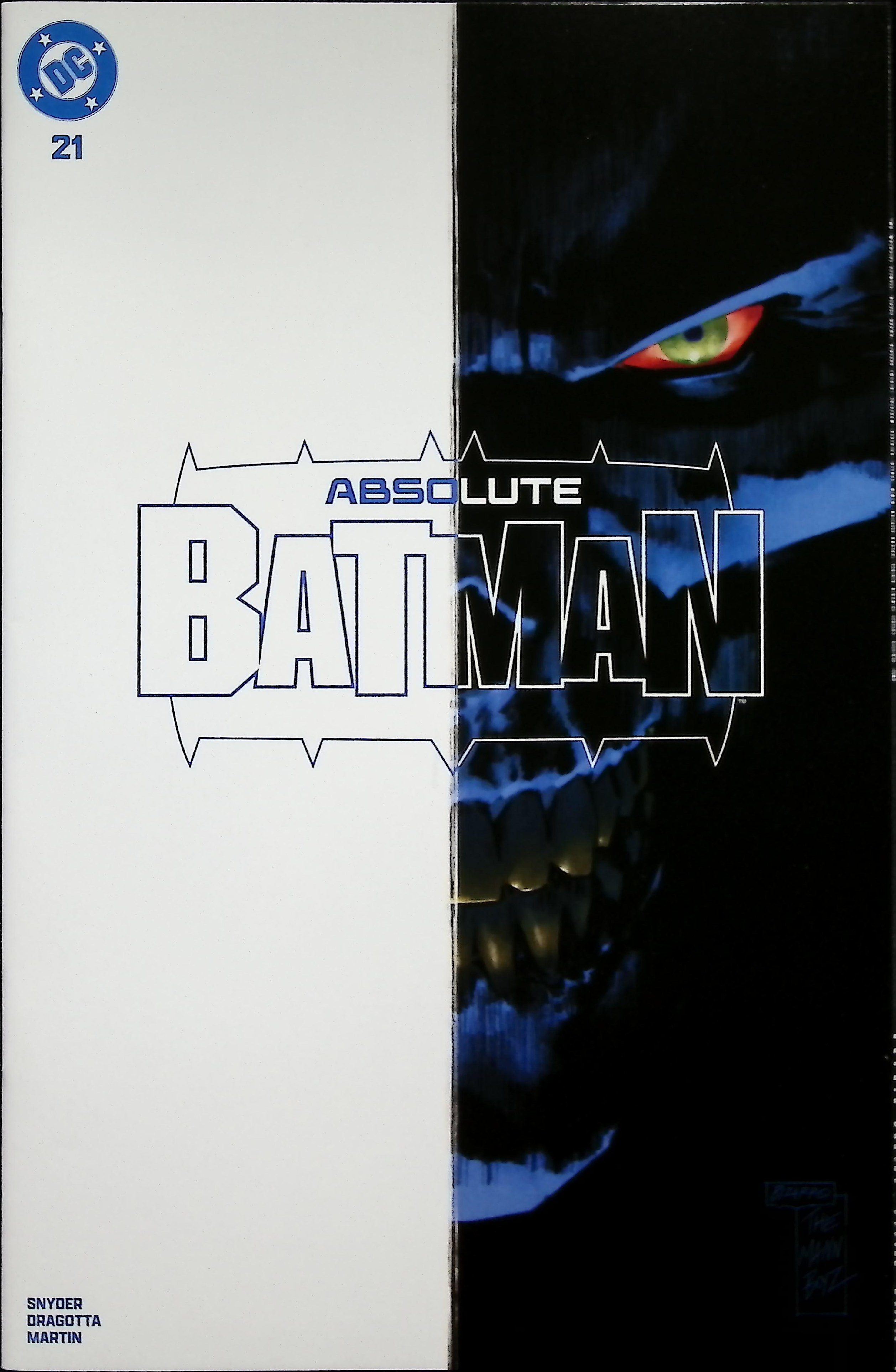 2026 Absolute Batman #20/V103 DC Comics