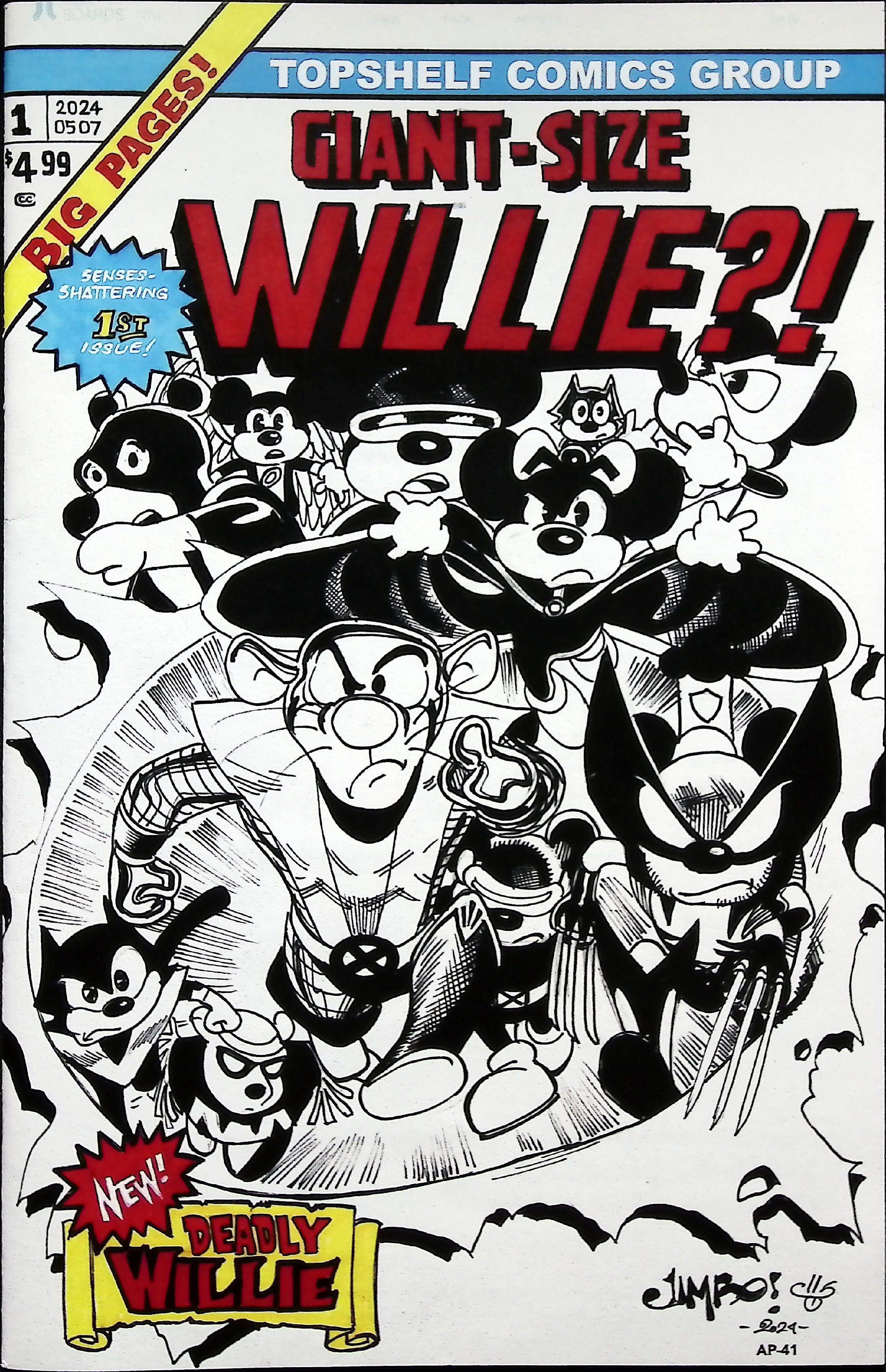2024 WhyNot?! Willie #1 Amaze Comics
